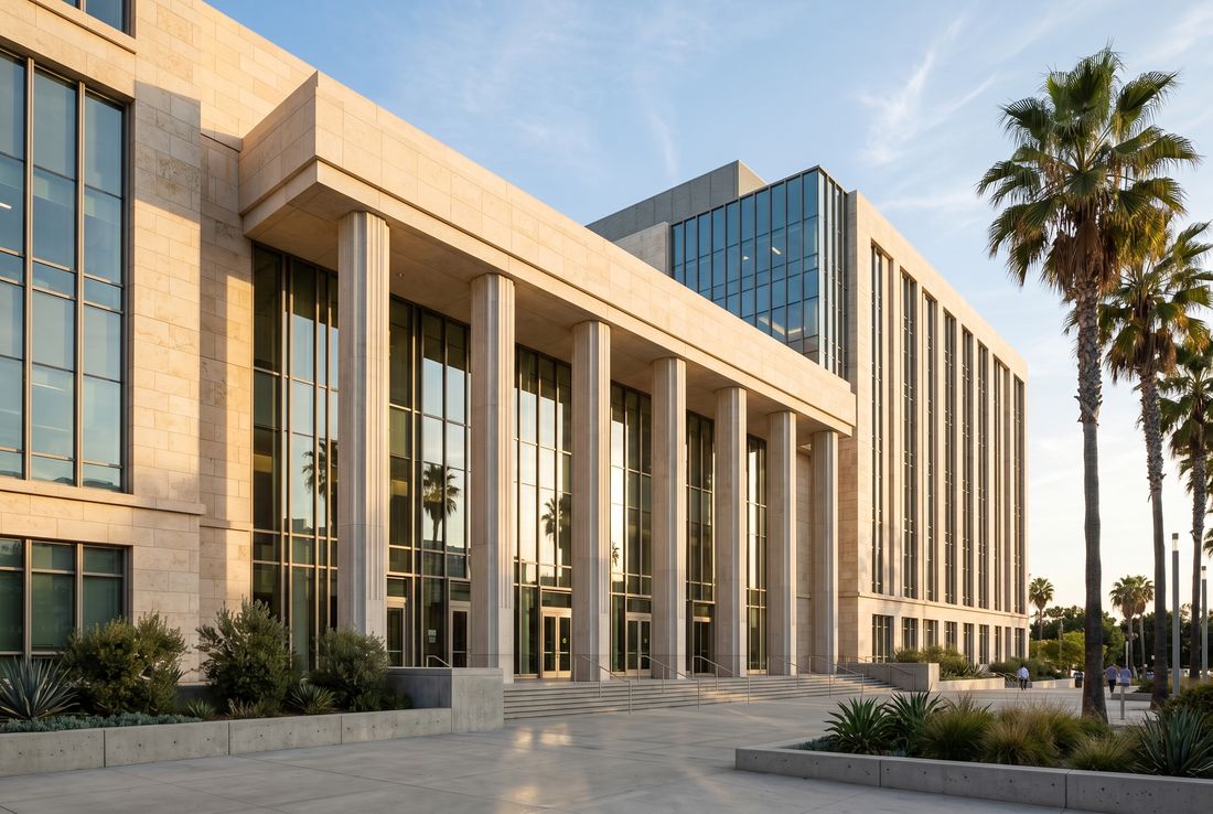 Los Angeles courthouse exterior